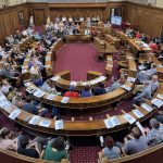 PPCTTO blog post – pic 2 A photo from the Leeds Learning Disability People's Parliament - Council Chambers Takeover